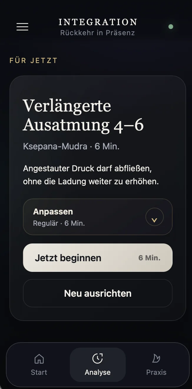 Praxisvorschlag mit Start- und Anpassungsm&ouml;glichkeit.
